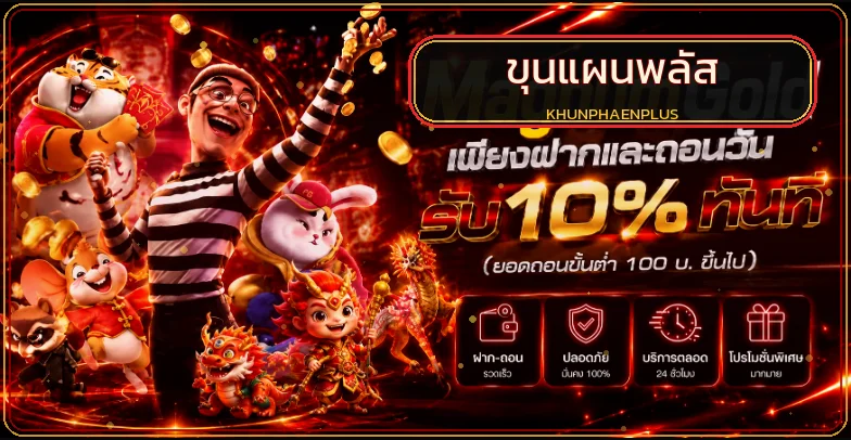 ภาพขุนแผนพลัสและตัวละครเกมประกอบแนวทางใช้งาน